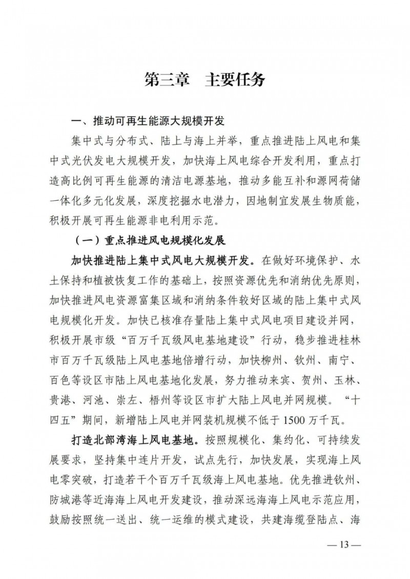 廣西“十四五”規(guī)劃：大力發(fā)展光伏發(fā)電，到2025年新增光伏裝機(jī)15GW！