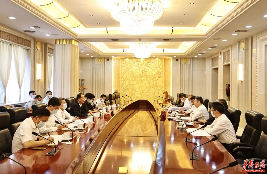 湖南省政府在京與交通運輸部、國家能源局、中國中車舉行工作會談
