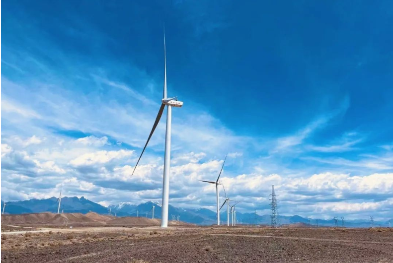強勢入局風電市場！晶科科技達坂城100MW風電項目成功并網(wǎng)