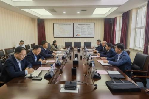 吉電股份牛國君拜會吉林省鄉(xiāng)村振興局黨組書記、局長韓陽