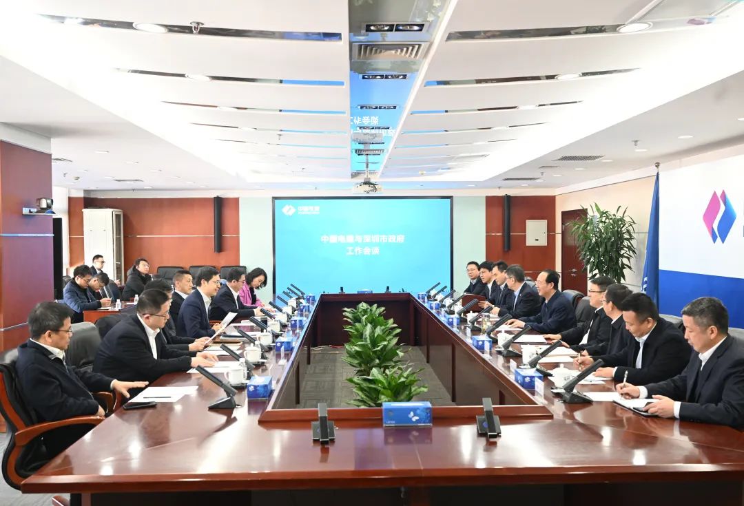 中國電建黨委書記、董事長丁焰章會見深圳市副市長張禮衛(wèi)