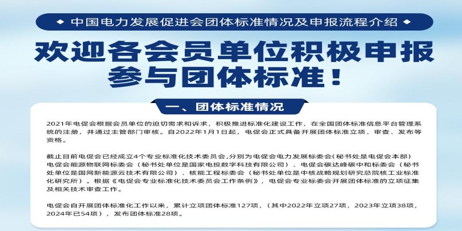 加快數(shù)字化轉型，推動標準化建設——電促會團標介紹亮相2024中國電力規(guī)劃發(fā)展論壇