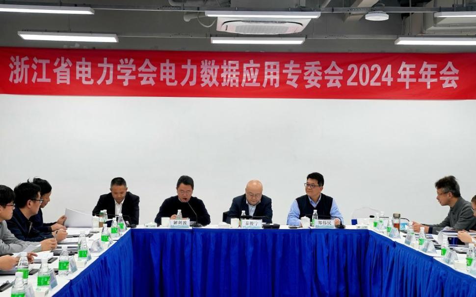 浙江省電力學會電力數(shù)據(jù)應(yīng)用專委會召開2024年年會暨學術(shù)交流會